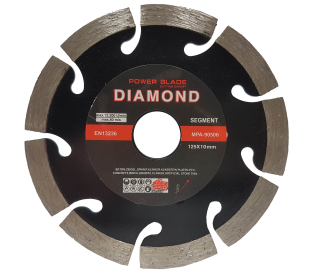 MAR-POL M08525 Diamantový kotouč na beton 125mm 22,2x10mm Power-alt 10ks